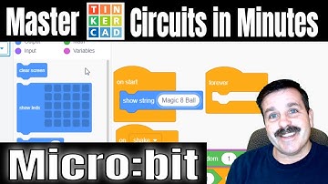 Make a Micro:bit Magic 8 Ball in Minutes with Tinkercad Circuits