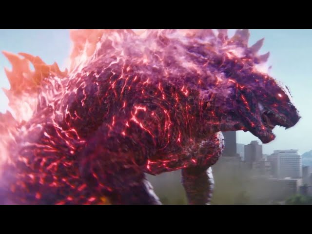 Godzilla x Kong (The New Empire): Evolved Godzilla's Supercharged Breath with Different Colors class=