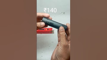 Rechargeable Mini led torch Rs.140 only 🤑🤑##gadgets #review #unboxing #vk_vishal_experiment