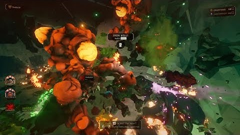 Deep Rock Galactic — A Deadly Corridor of Bulks (Twitch Integration & Doubled Enemies) | Gunner POV