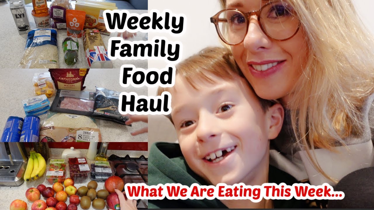 WEEKLY FAMILY FOOD HAUL | WHAT WE ARE EATING IN LOCKDOWN | Kerry Whelpdale