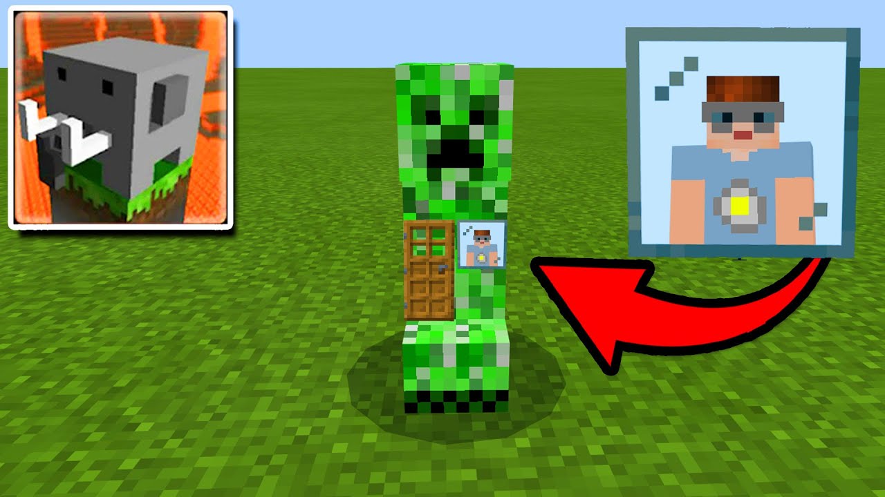 Craftsman: Building Craft - HOW to Live INSIDE a CREEPER! - YouTube