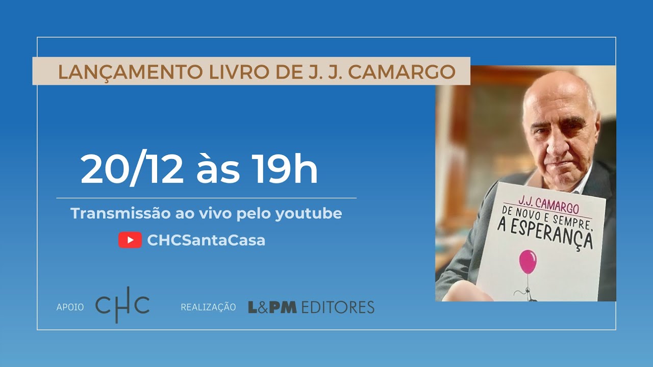 Lançamento Livro de J. J. Camargo YouTube