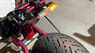 Laotie Ti-30 turn signals & rear fender mod