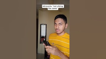 Introverts vs extroverts 😂 #funny #shorts #tiktok