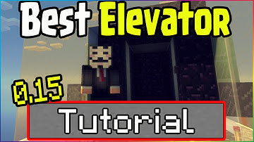 MCPE 0.15.0 - BEST PISTON ELEVATOR! - Minecraft PE (Pocket Edition) 0.15 Update