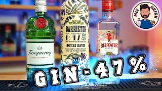 ДЖИНЫ слегка за 40° Барристер, Бифитер, Танкерей | Barrister, Tanqueray No. Ten