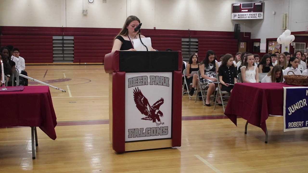 Junior Honor Society Speeches