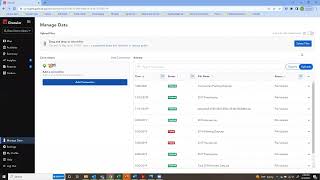 Manage Data Tab in Granular Insights Video