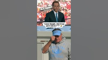 Savage Saban came out for Bill Belichick 🍿