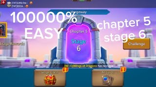 lords mobile chapter 5 stage 6 #lords mobile