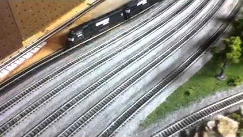 Layout Update; 11-30-11 ballast track