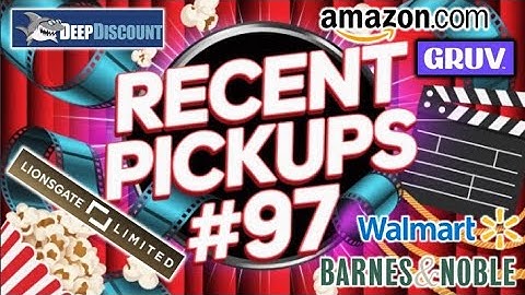 RECENT PICKUPS #97 | Blu-ray & 4K UHD Movie Haul (DeepDiscount, Gruv, Amazon & More)