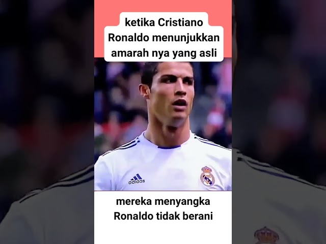 MOMEN KETIKA RONALDO NGAMUK BRUTAL #CR7 #CRISTIANORONALDO #realmadrid #alnassr #manchesterunited class=