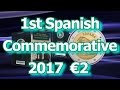 Spanish Mint Releases 1st Commemorative €2 Coin for 2017