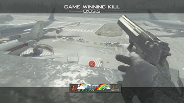 Cool Mw3 out of map trick shot