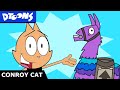 Loot Llama - Fortnite | What Chu Got #18 | Conroy Cat Cartoon Parody +More | Dtoons Animated Shorts