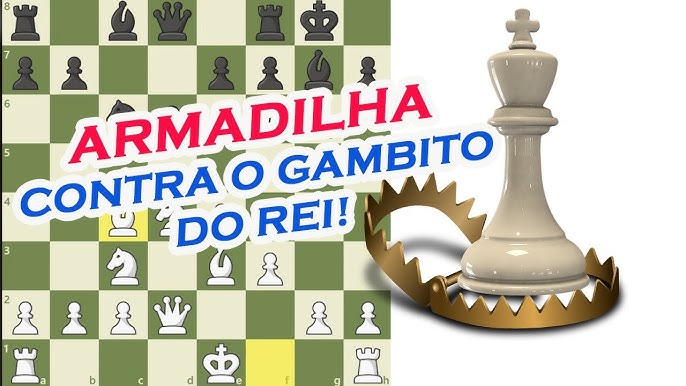 Gambito do Rei é INSANOOOO !!! Partidas Explicativas 