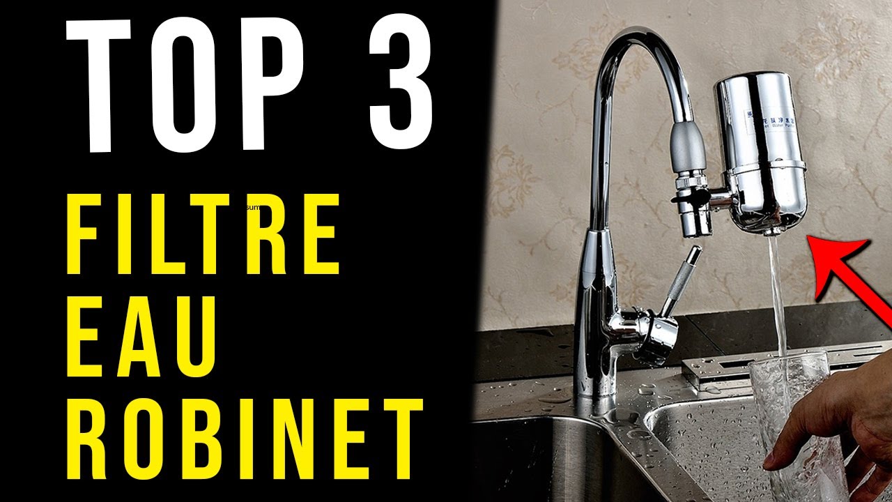 Robinet de cuisine à filtre avec robinet d'eau potable, robinet de