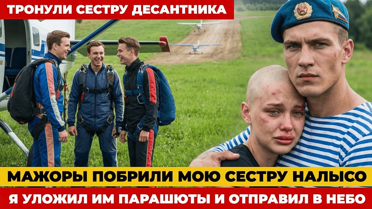 Мажоры обрили мою сестру налысо. Я устроился укладчиком их парашютов