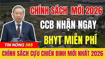 TIN VUI CHÍNH THỨC :  Toàn Bộ Cựu Chiến Binh Sẽ Nhận BHYT MIỄN PHÍ Từ Năm 2026  | tin tức #tintuc