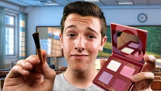 ASMR Pick Me Guy Does Your Makeup in School