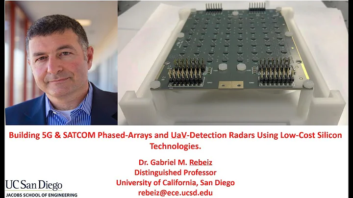 Building 5G & SATCOM Phased-Arrays & UaV Detection...