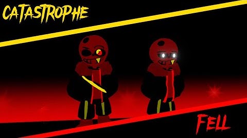 Catastrophe fell sans [Event] in obby creator