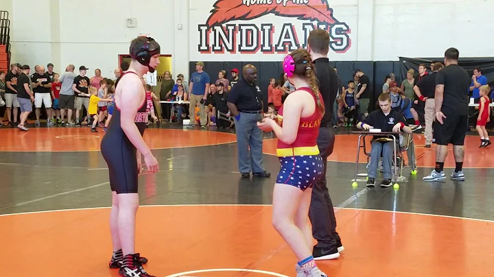 Riley Jones ( DCMC ) vs Myrtle point wrestler - Gr...