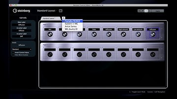 Remote Control Editor | Advanced Features in Cubase Pro 8