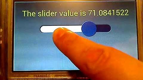 Cet MicroWPF - Slider demo