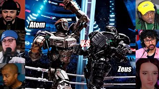 Zeus vs Atom : Final Round | Real Steel | Reaction Mashup | #realsteel #boxing