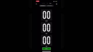 Flip Clock - digital widgets Dynamic island time in seconds 😴 #shorts #appreview #flipclock screenshot 2