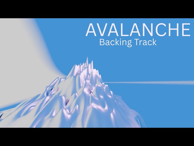 Avalanche (Backing Track) - Jordan Wav - YouTube