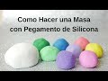 Como Hacer una Masa con Pegamento de Silicona