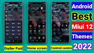 Best Miui 12 themes 2022 || Best themes for Miui 13 || Best Themes for android || Miui 12.5 Themes