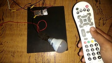 LIGHT and FAN control using TV Remote
