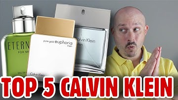 Top 5 BEST Calvin Klein fragrances/colognes - Best Men