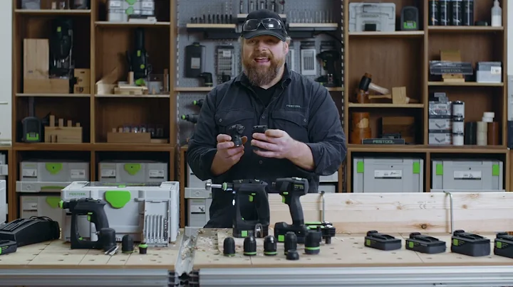 Festool Cordless Drills: Introduction to CXS 18 and TXS 18