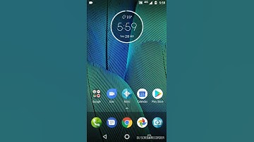 How to activate system UI tuner in moto G5s plus