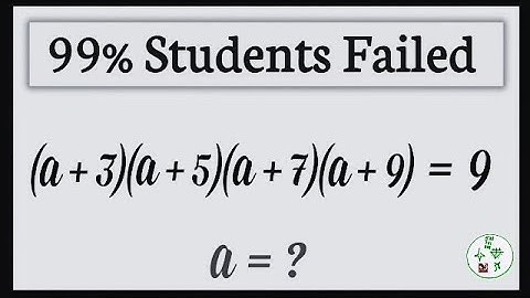 Wiskunde Olympiade | Een leuk algebraprobleem | Kun jij dit oplossen?