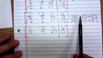 Math 1324 Gauss Jordan Elimination Example 2