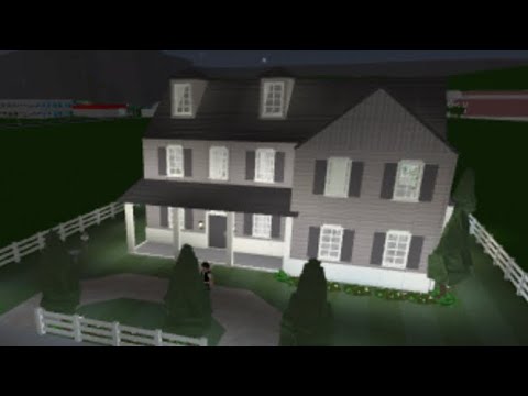  Bloxburg Traditional Colonial Home YouTube 