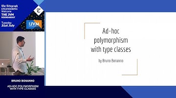 Ad hoc polymorphism with type classes - Bruno Bonanno
