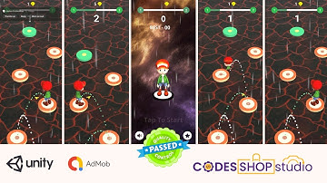 Jump Boy 3D | Tap Tap Jump 64 Bit Source Code | 3D Game