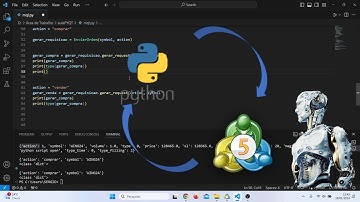 Parte 1, Python & MT5, Vamos criar uma mini biblioteca para facilitar a criação de Robôs em Python