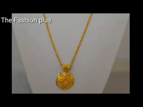 light-weight-gold-chain-pendant-|lockets-designs