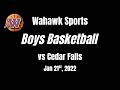 Waterloo West Boys Basketball vs Cedar Falls (Jan 21st, 2022)