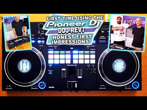 First time using the Pioneer DJ DDJ-REV7 - Honest review w/ DJ R-Kid #TheRatcave
