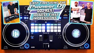 First time using the Pioneer DJ DDJ-REV7 - Honest review w/ DJ R-Kid #TheRatcave
